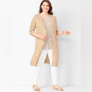 Talbots Women's Petite Cardigan‎ Long Sweater  - Size M Petite
